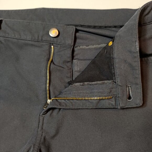 LULULEMON | ABC Slim-Fit 5 Pocket Grey Pants Warpstreme Wrinkle Resistant 36L - Picture 8 of 16